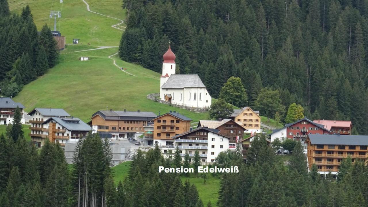 Pension Edelweiss Damüls Exterior foto