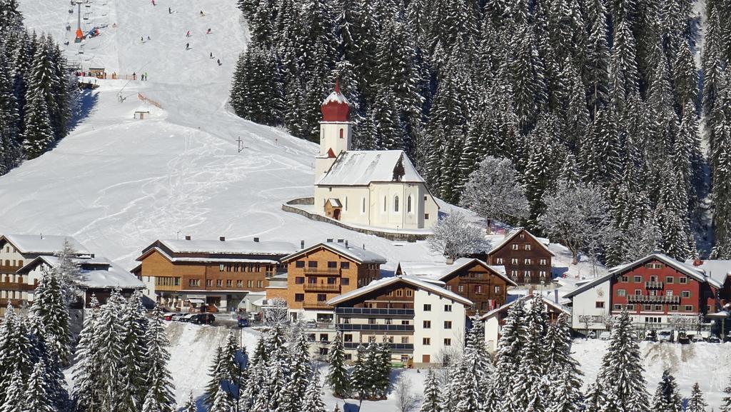 Pension Edelweiss Damüls Exterior foto